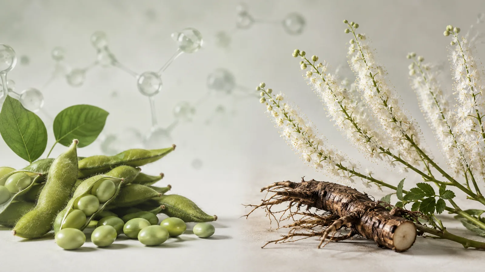Soy Isoflavones and Black Cohosh: Two Different Botanical Approaches