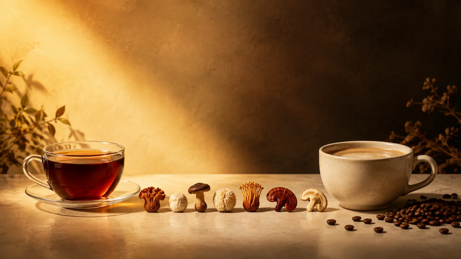 7 Tea or 7 Coffee: The Same Mushroom Blend, Different Drinks