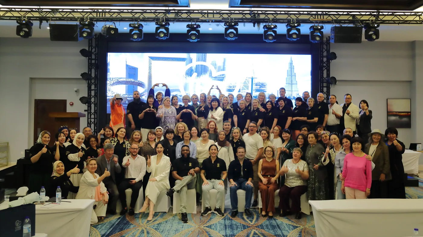 Participants at a YES Global event